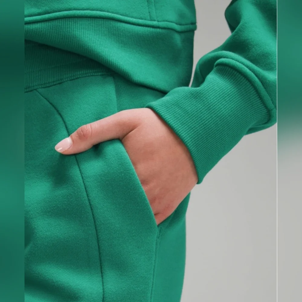 Lululemon Scuba High-Rise Short 5" Women's Size 10 Cascadia Green - Picture 5 of 10